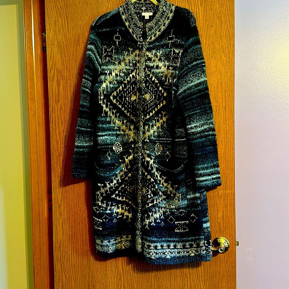 Ladies sweater coat/jacket